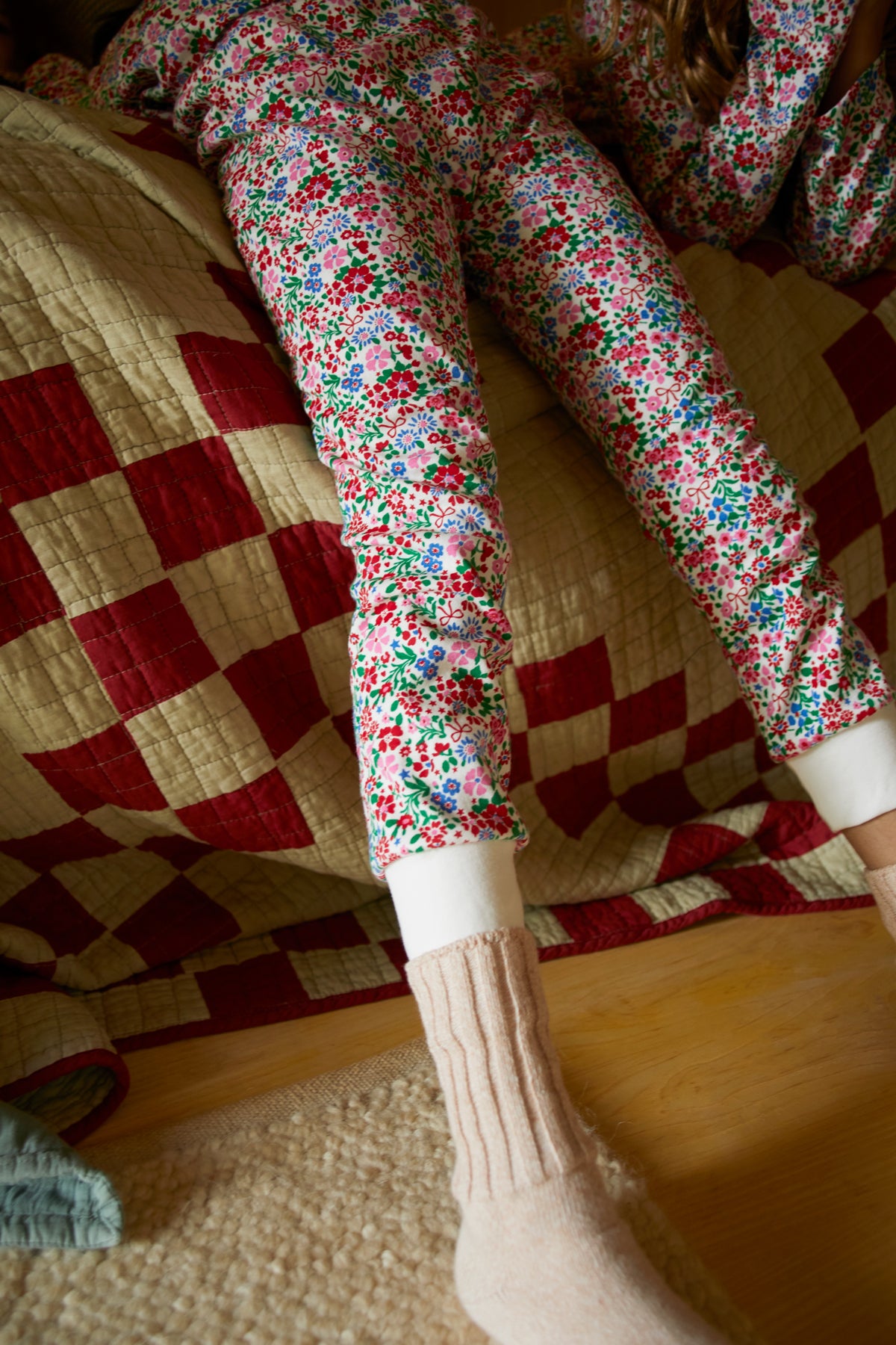 Floral Pajama Set