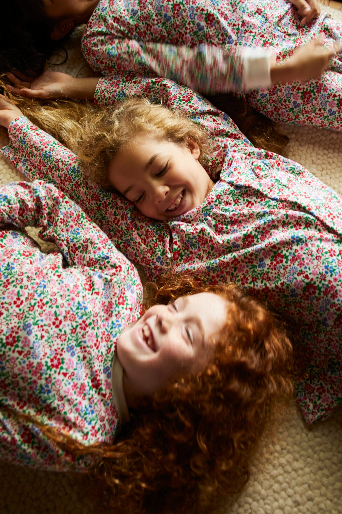 Festive Floral Pajama Set