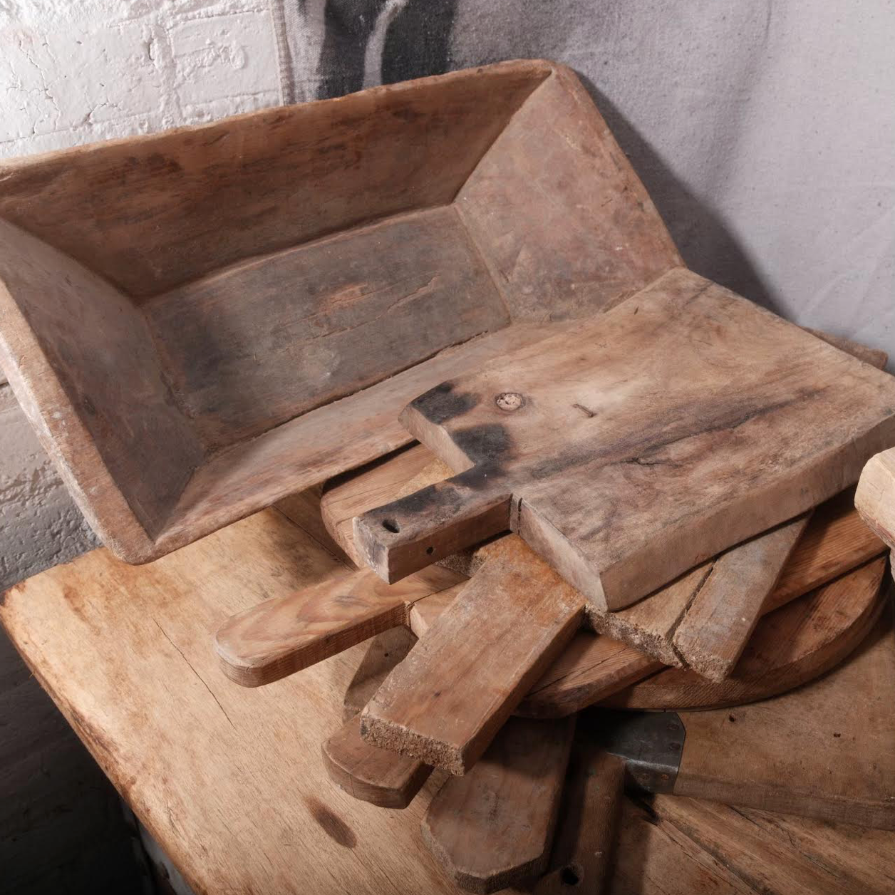 Antique Turkish Bread Boards