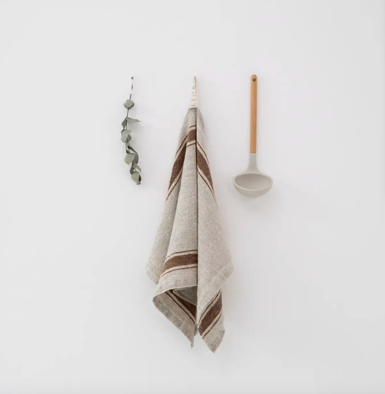 Stripe Vintage Linen Kitchen Towel
