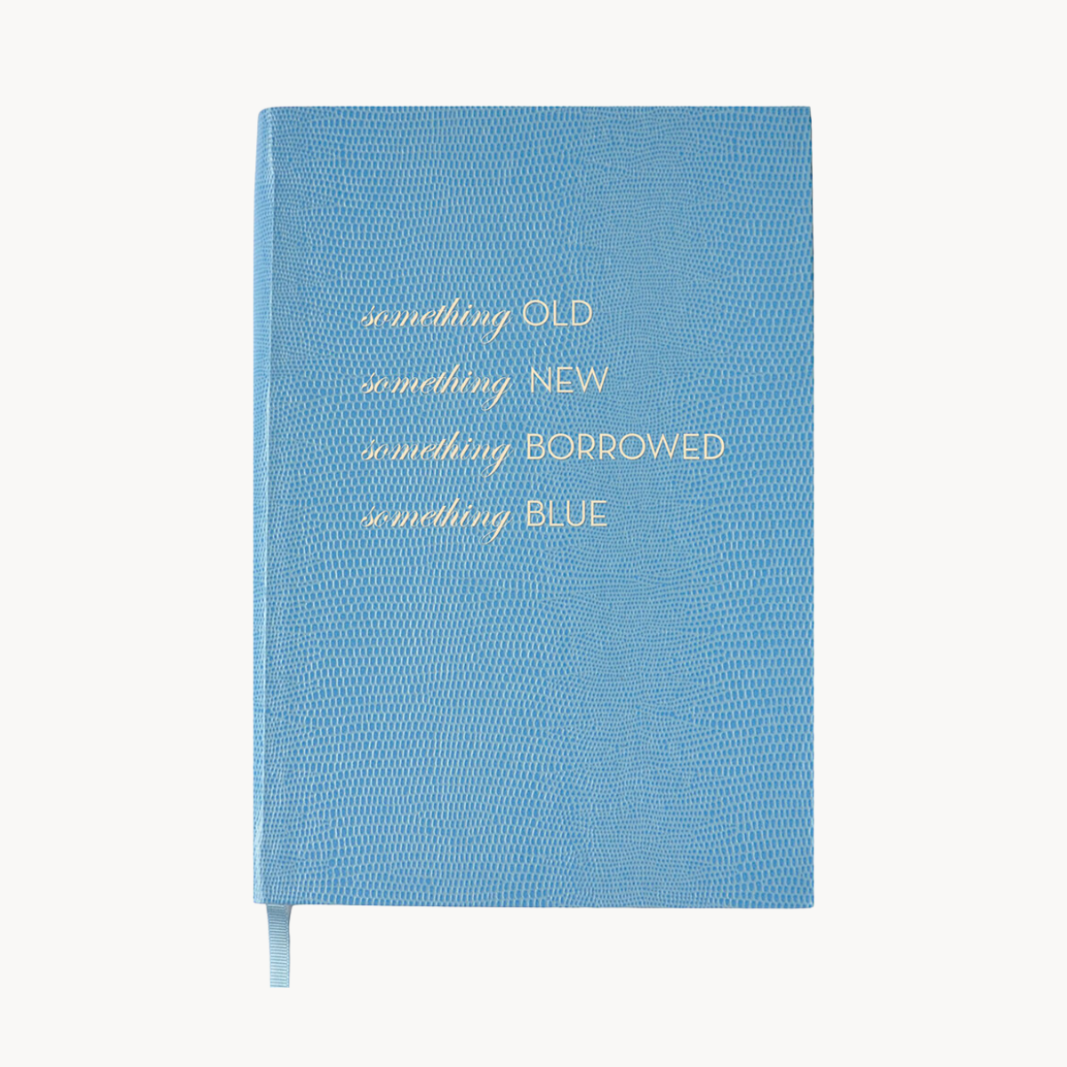 Something Old, New, Borrowed, Blue Notebook