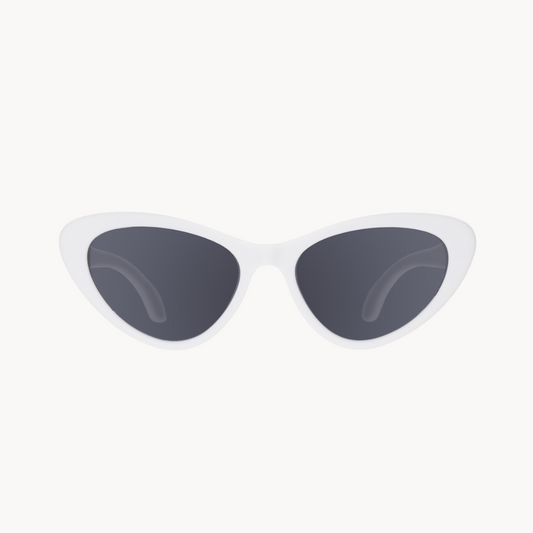 White Cat-Eye Kids Sunglasses