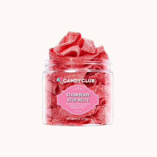 Strawberry Sour Belt Candies (Small)