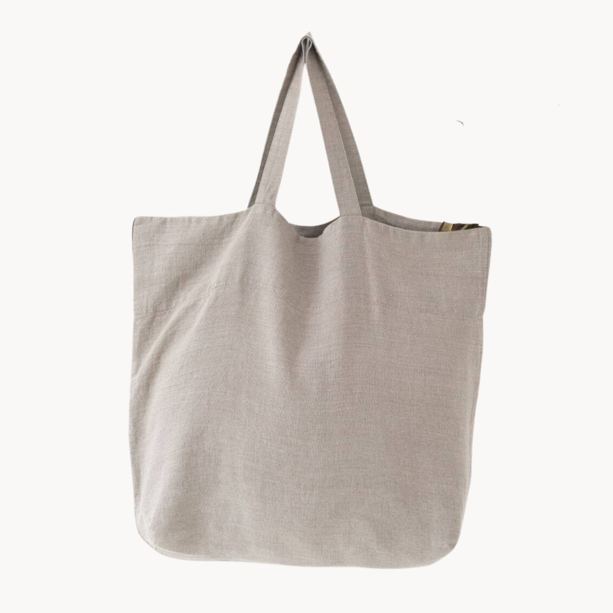 Natural Linen Tote