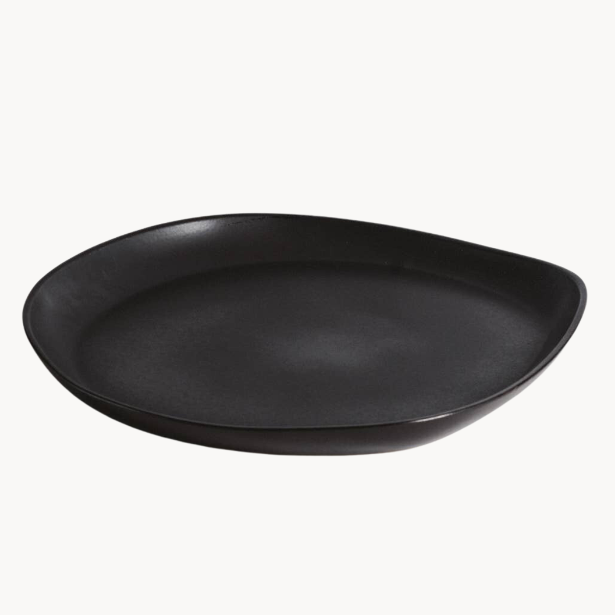 Stoneware Round Serving Platter
