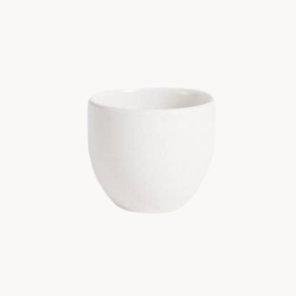 Matte White Coffee Cups (Set of 4)