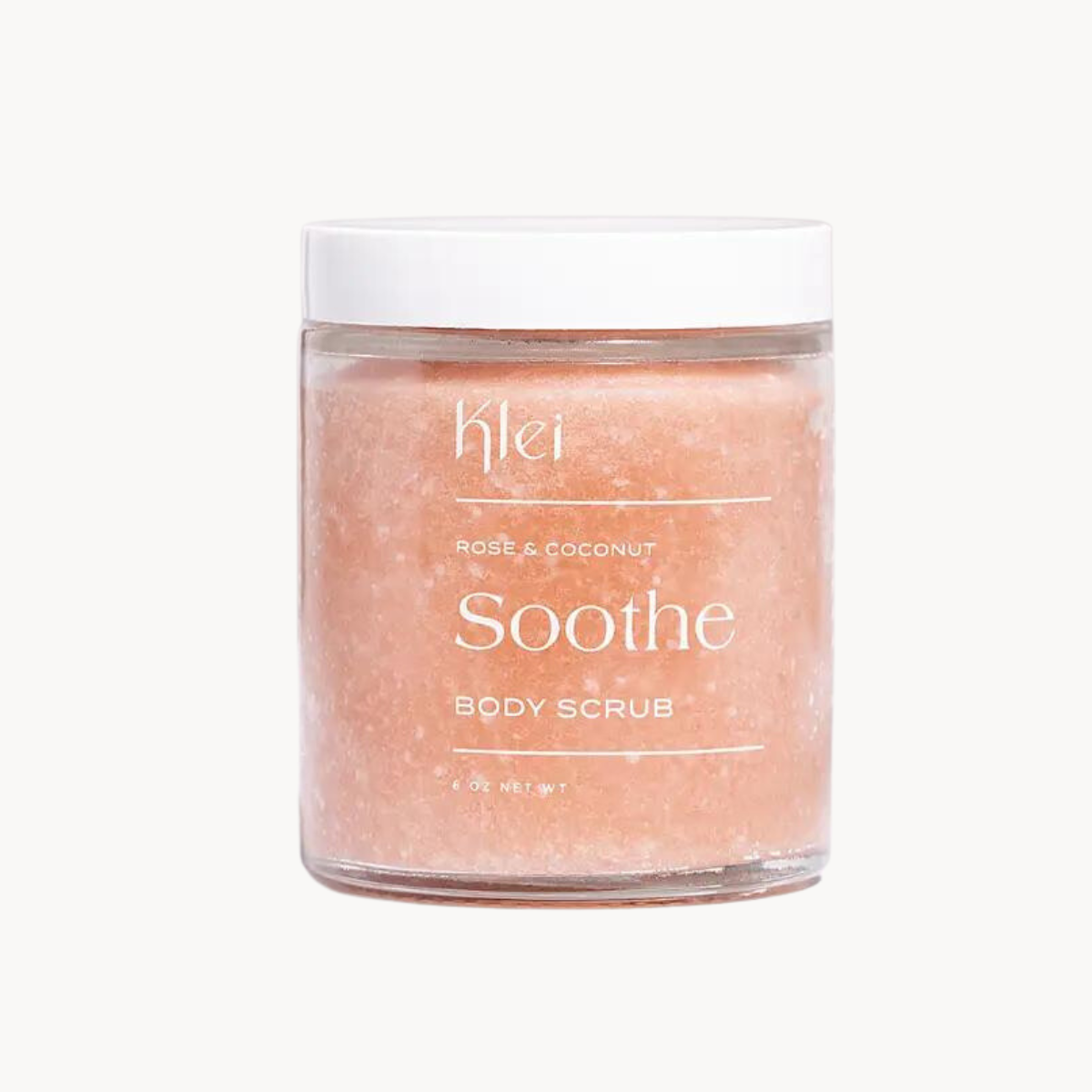 Rose & Coconut Natural Sugar Body Scrub