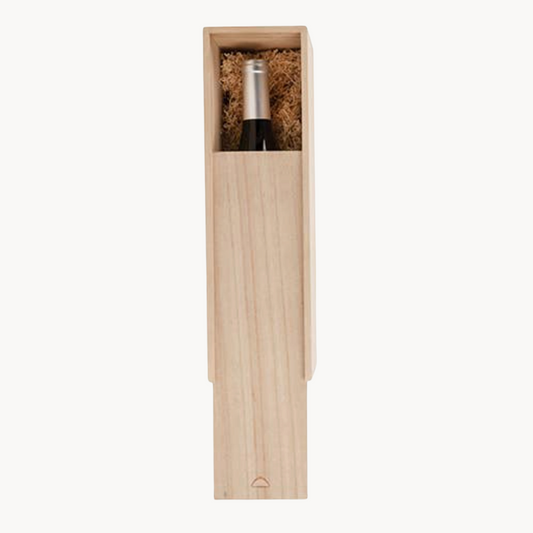 Single Bottle Wooden Wine Box