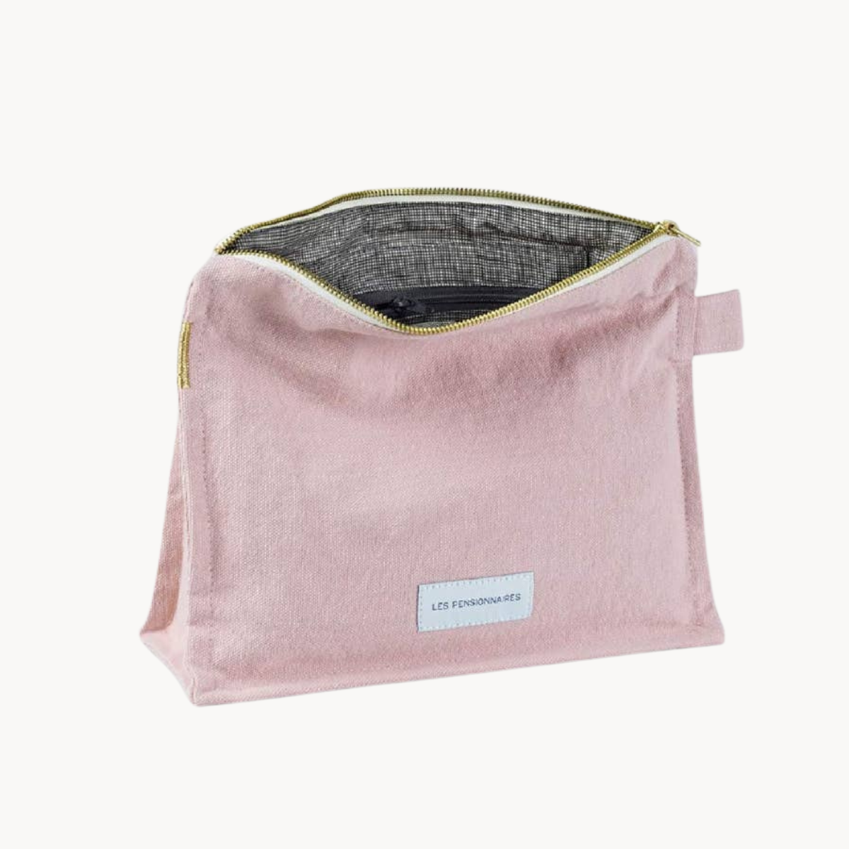 Cotton Canvas Large Toiletry Bag