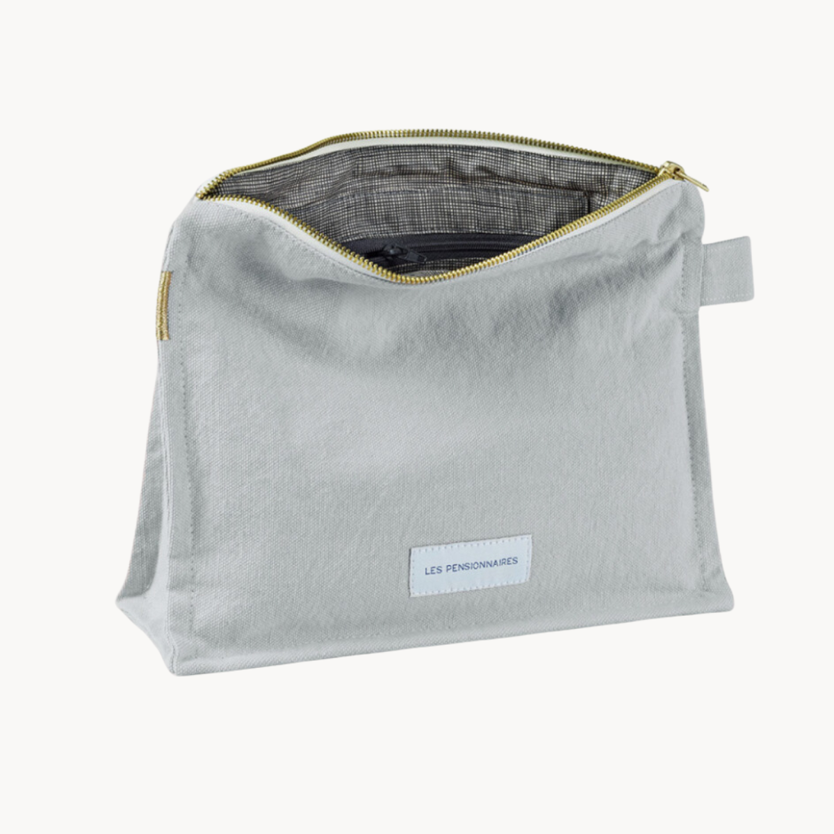 Cotton Canvas Large Toiletry Bag