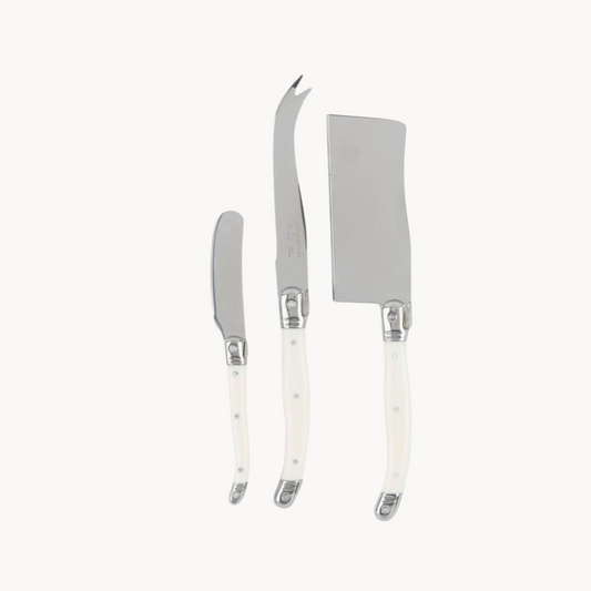 Laguiole Set of 3 Cheese Knives