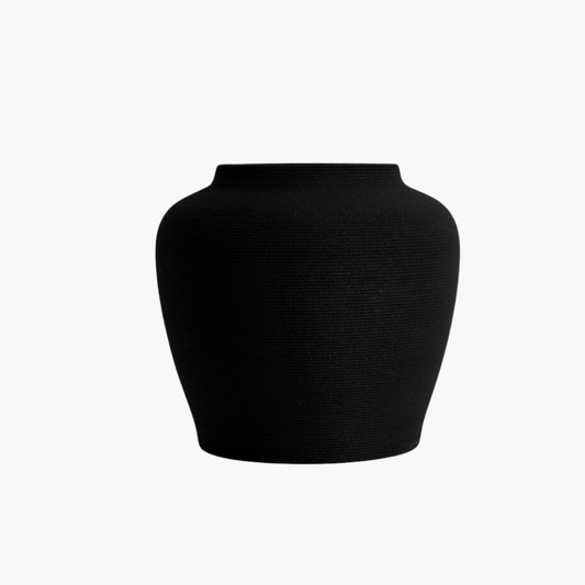 north palm black vase