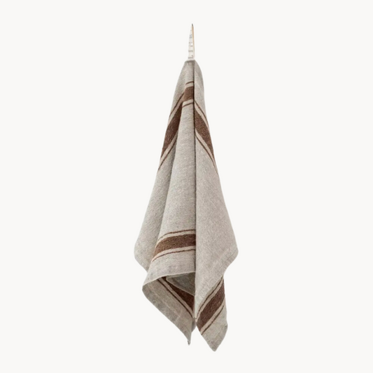 Stripe Vintage Linen Kitchen Towel