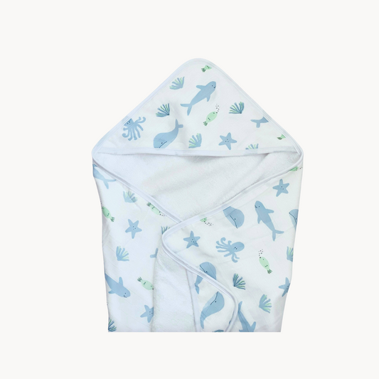 Under the Sea Hooded Towel