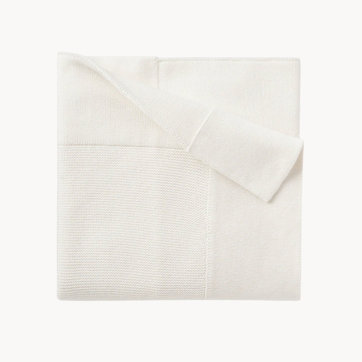 White Sofia + Finn Baby Blanket