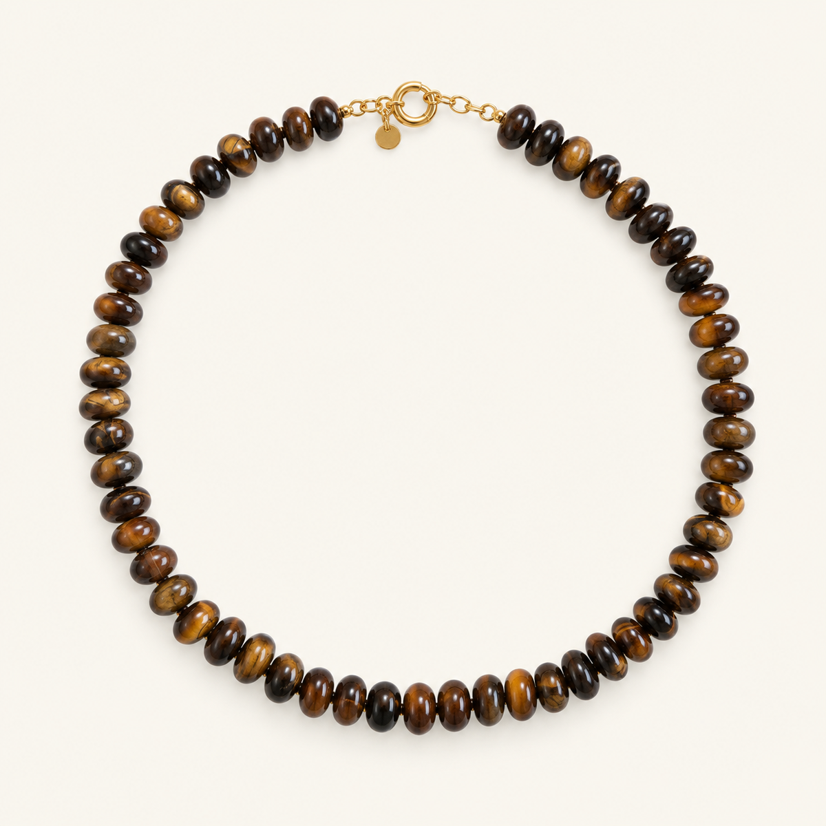 Tiger's Eye Gemstone Necklace