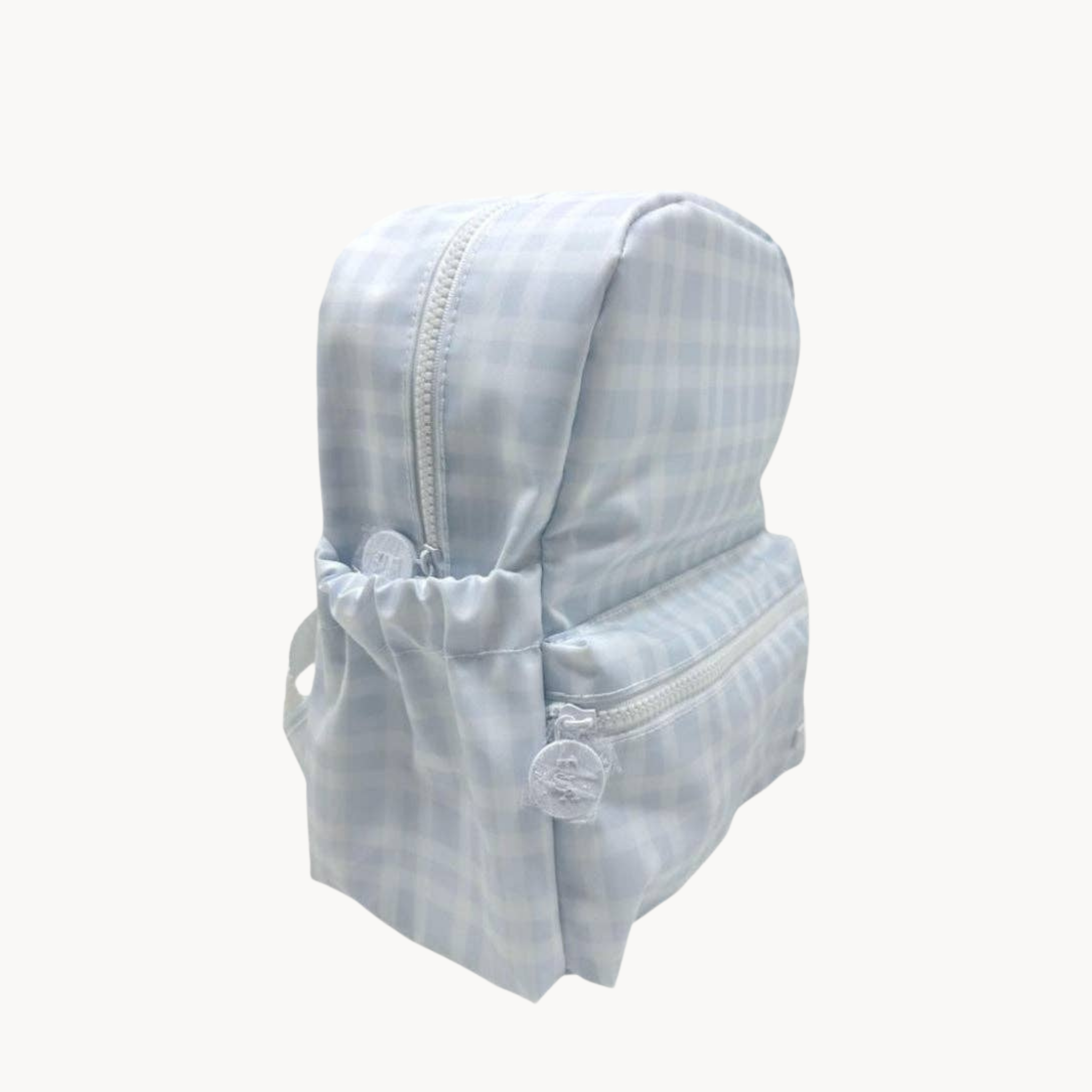 Mini Backer - Pimlico Plaid Blue Backpack