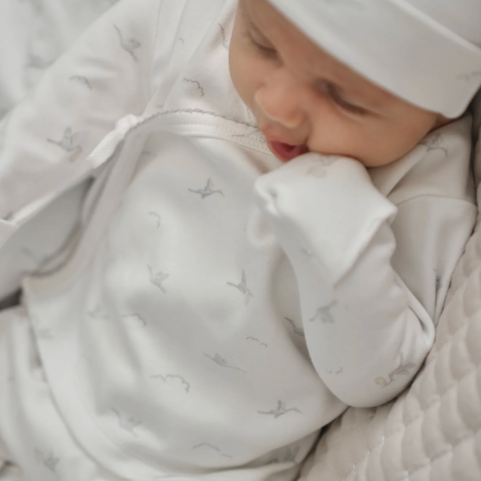 Stork Cotton Layette Set