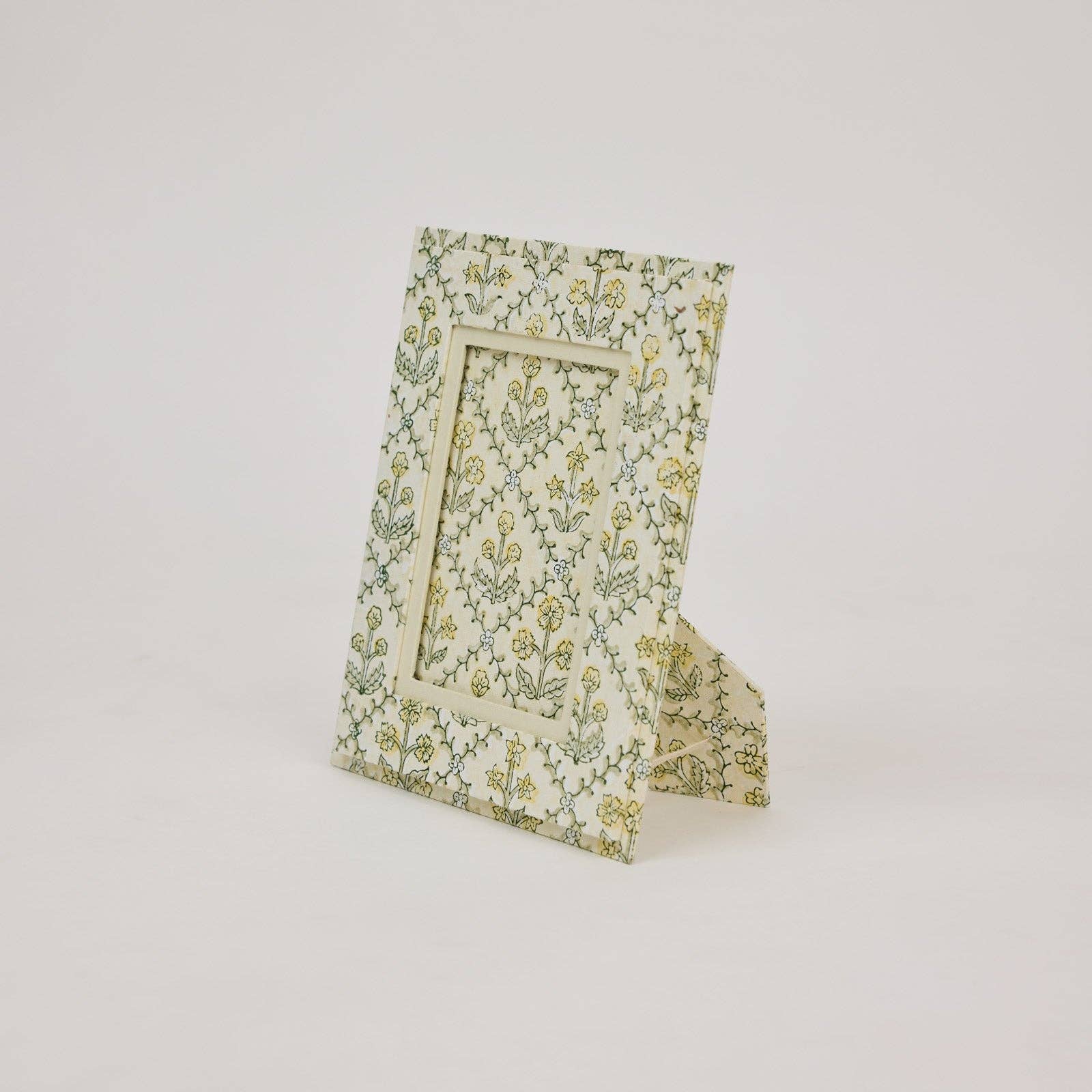 4x6 Block Printed Picture Frame