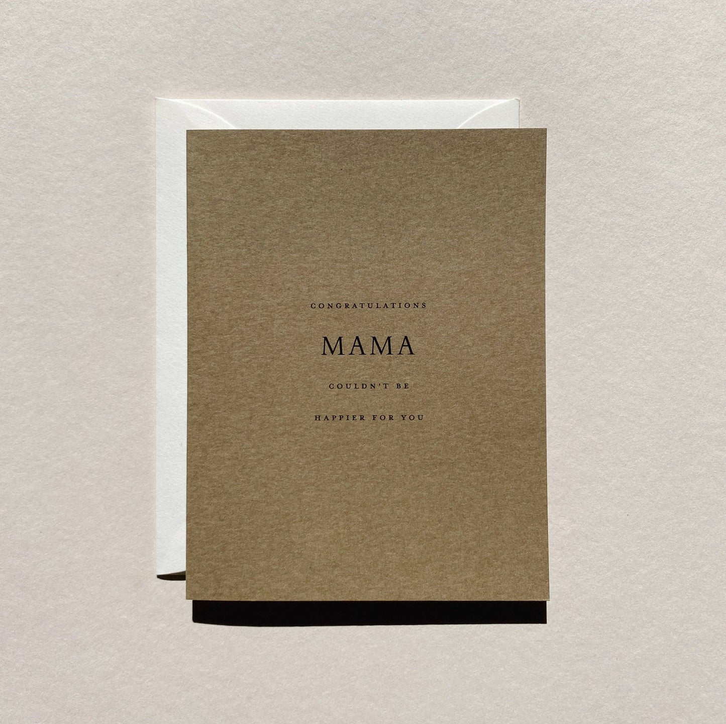 Mama No. 14: Single Card / Stone