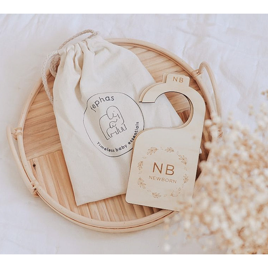 Wooden Baby Hanging Closet Dividers