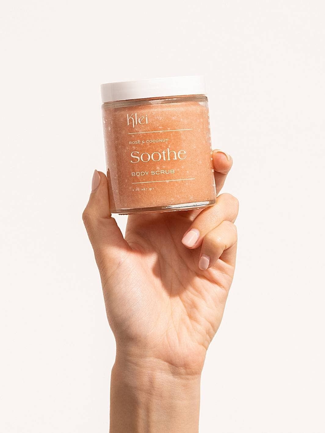 Rose & Coconut Natural Sugar Body Scrub
