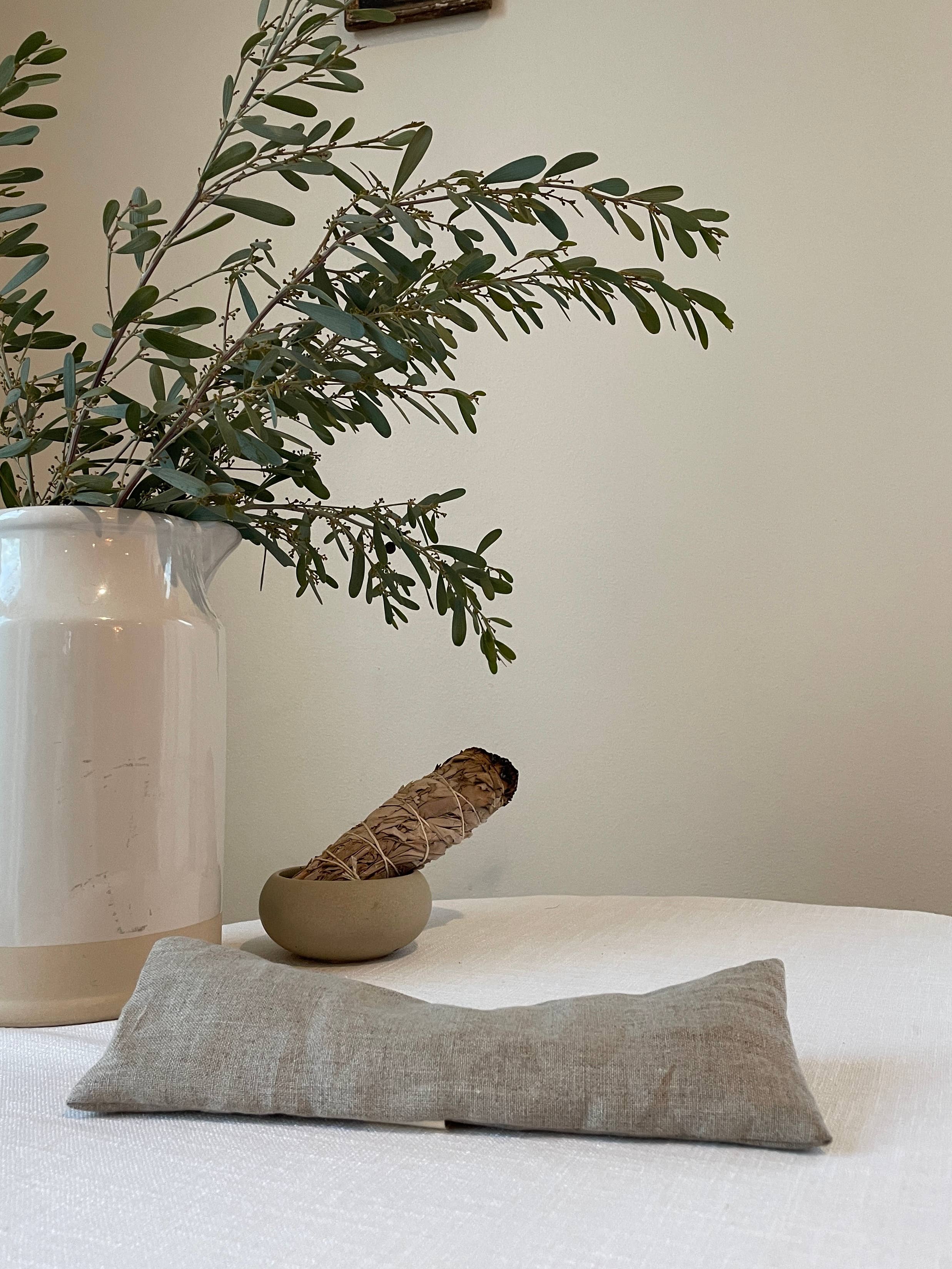 Linen Lavender Eye Pillow