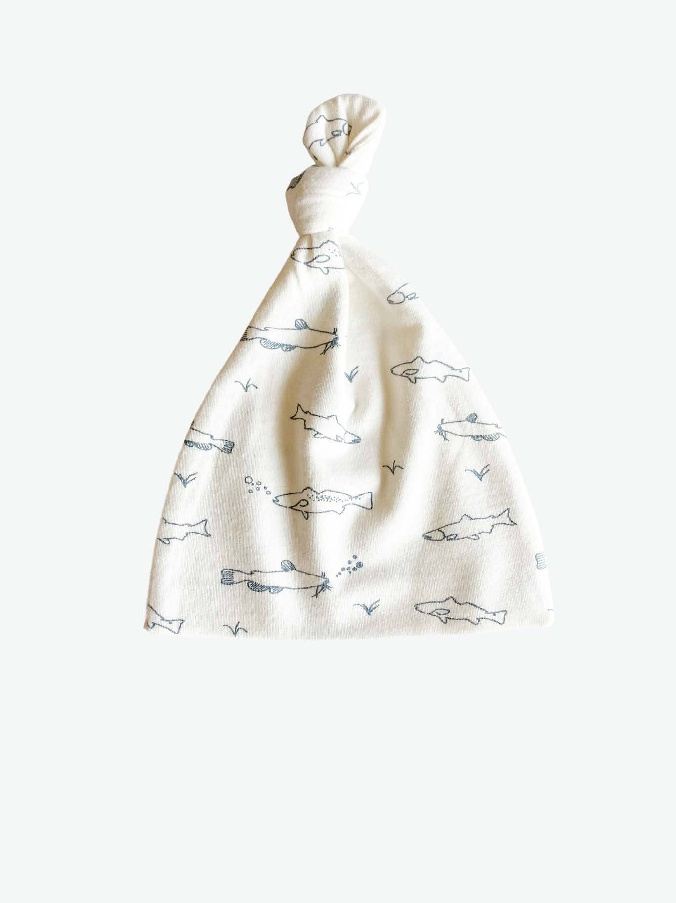 TOP KNOT HAT | FISH