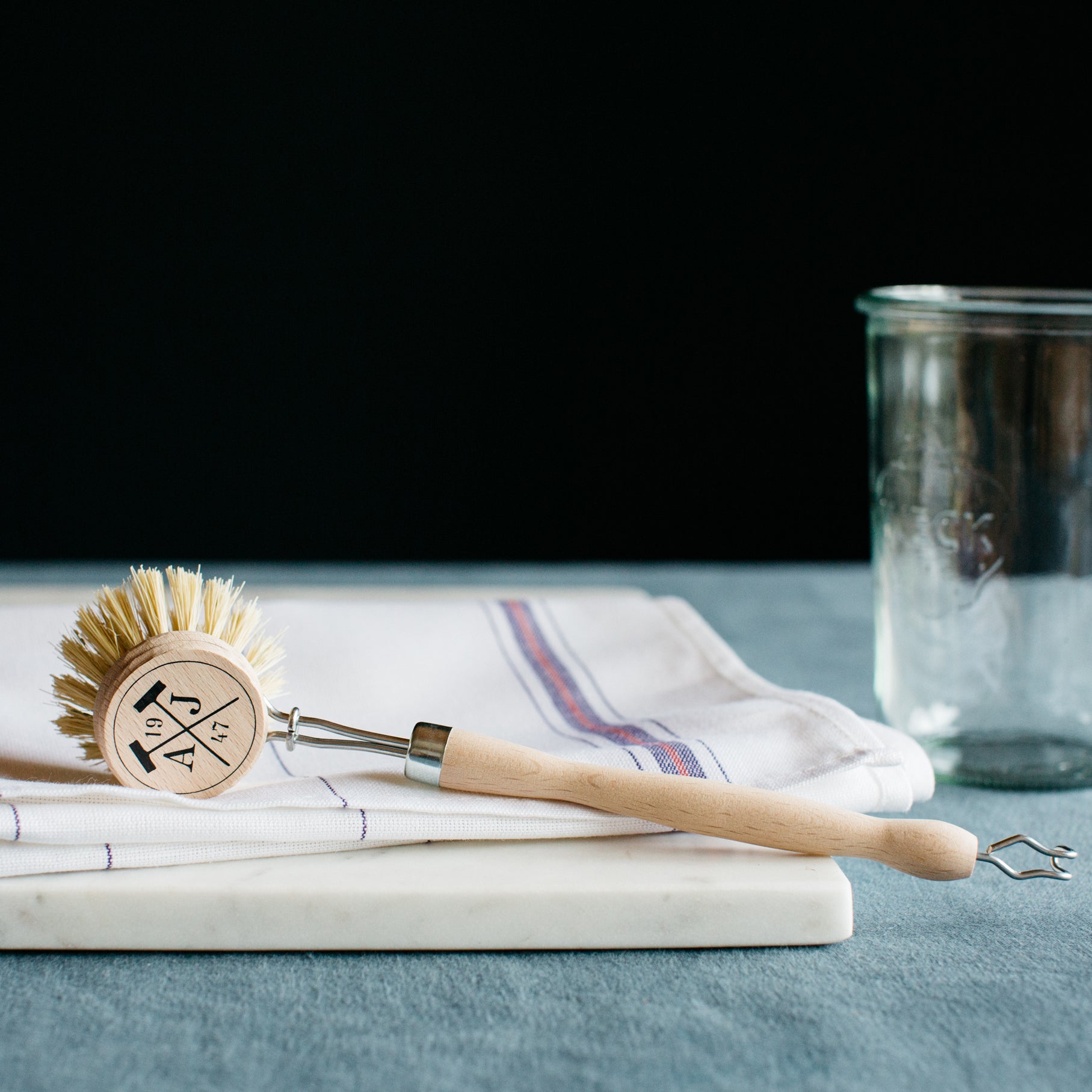 French Handled Dish Brush