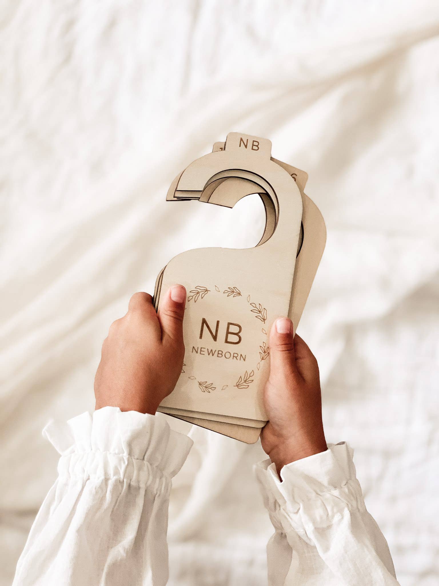 Wooden Baby Hanging Closet Dividers