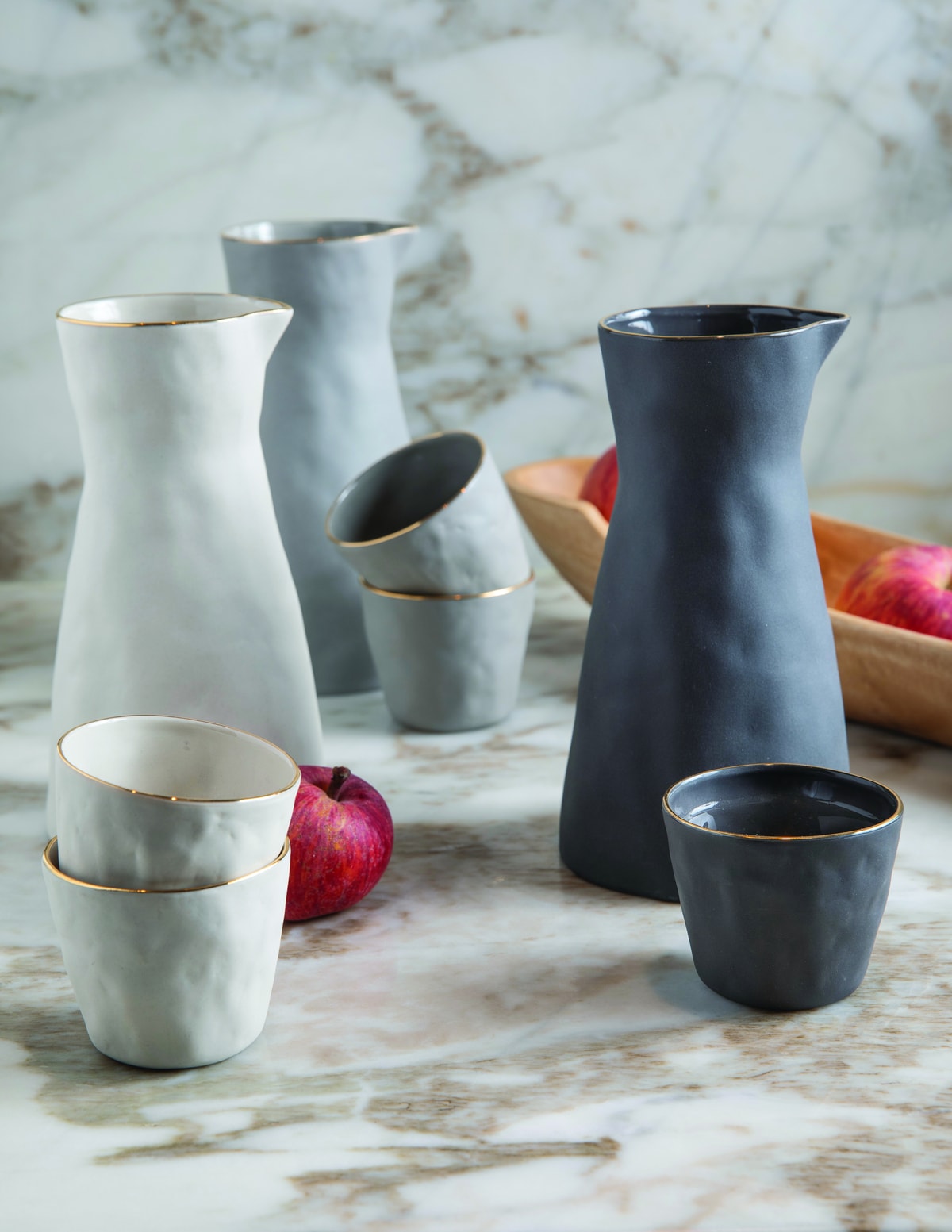 Stoneware Sake Carafe