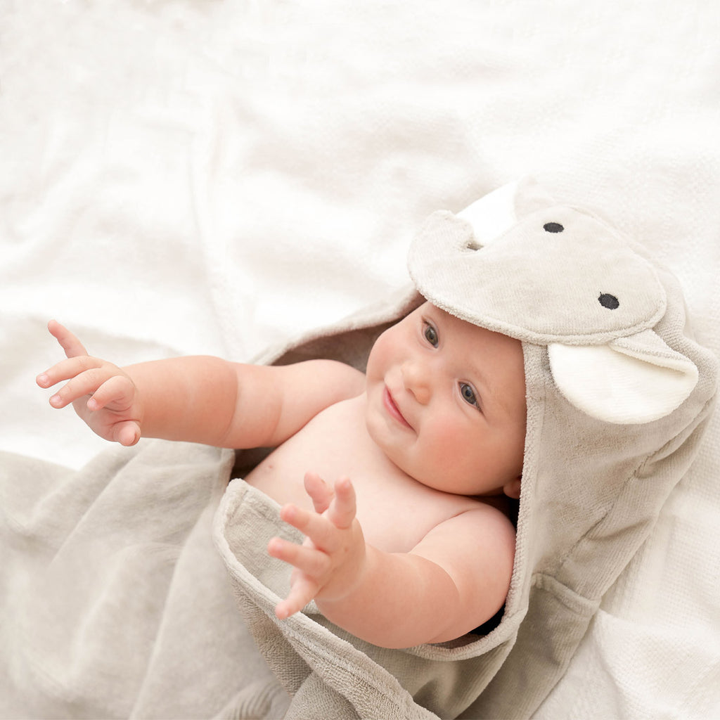 Elephant Baby Bath Wrap